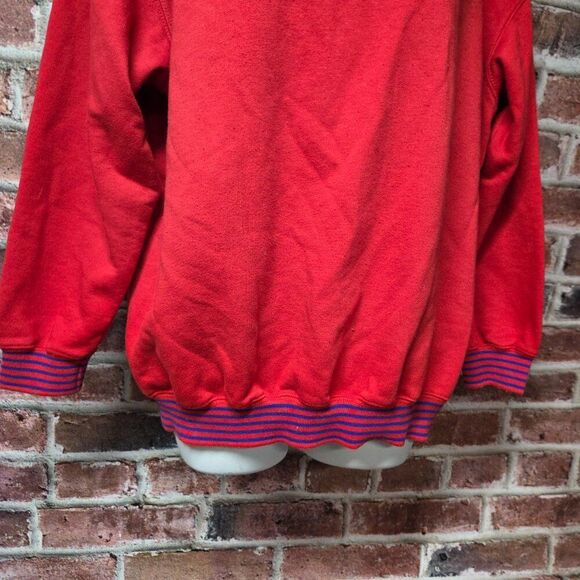 Vintage Pacer Red Pullover Sweater Medium — 80s/90s Retro Sportwear Unisex - Picture 5 of 7